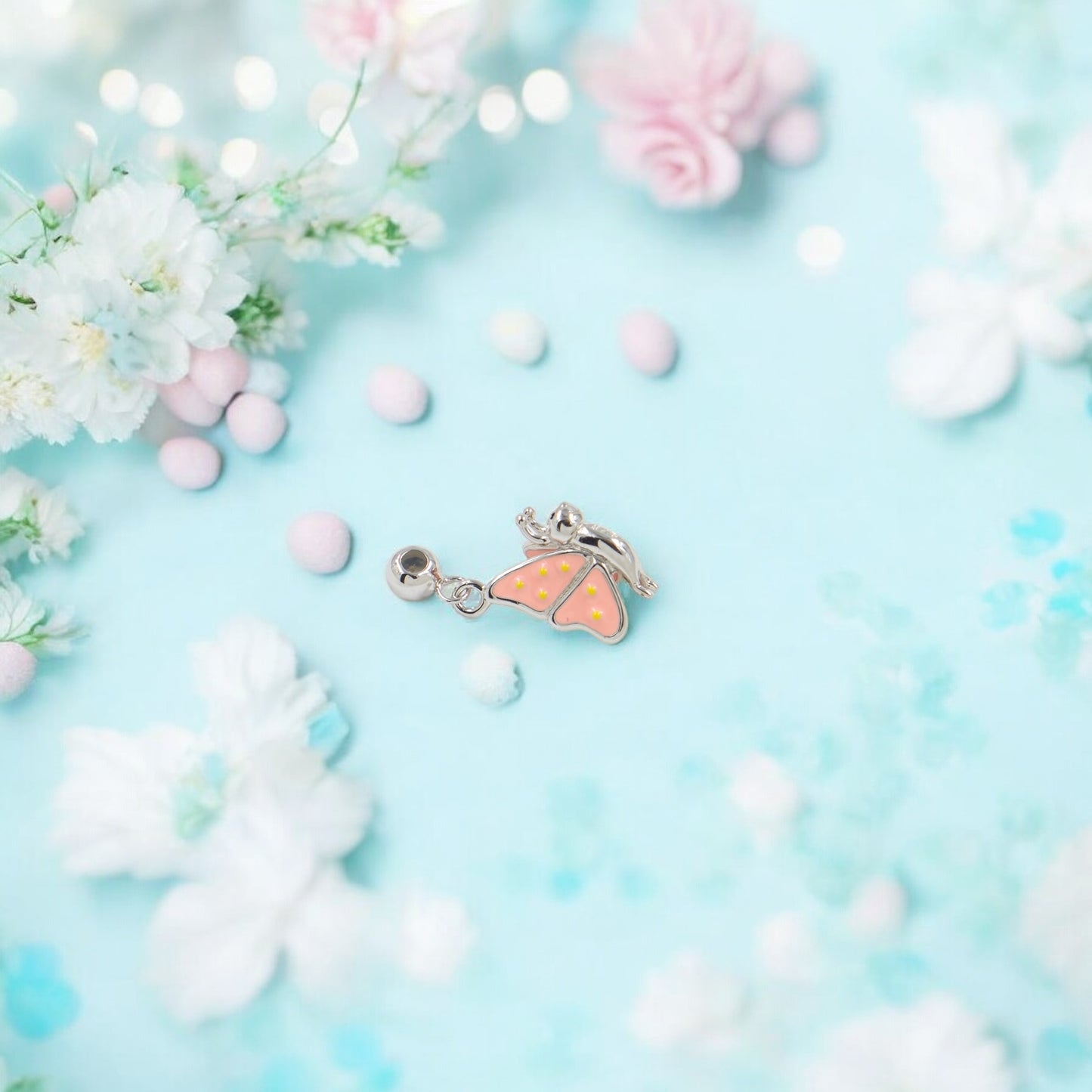 Butterfly Charm | Orange