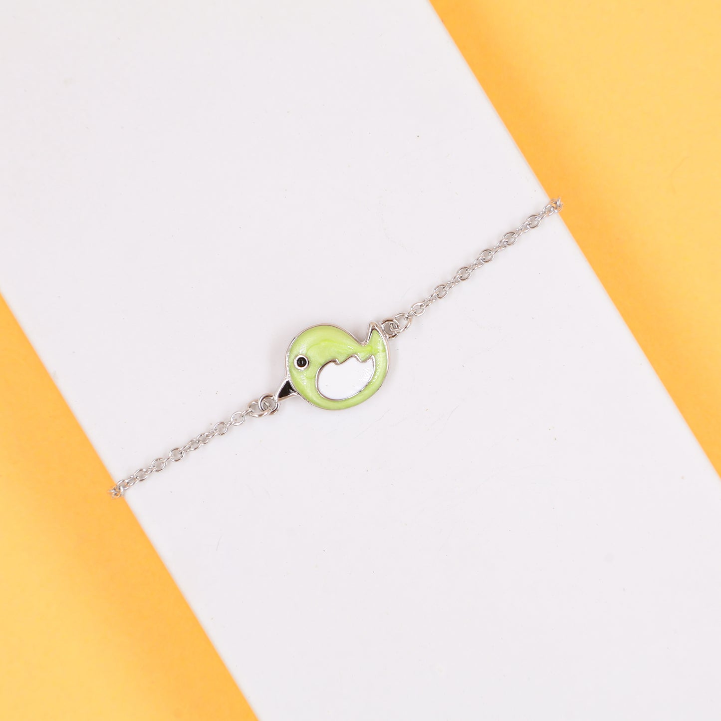 Chirpy Charm Bracelet | Green