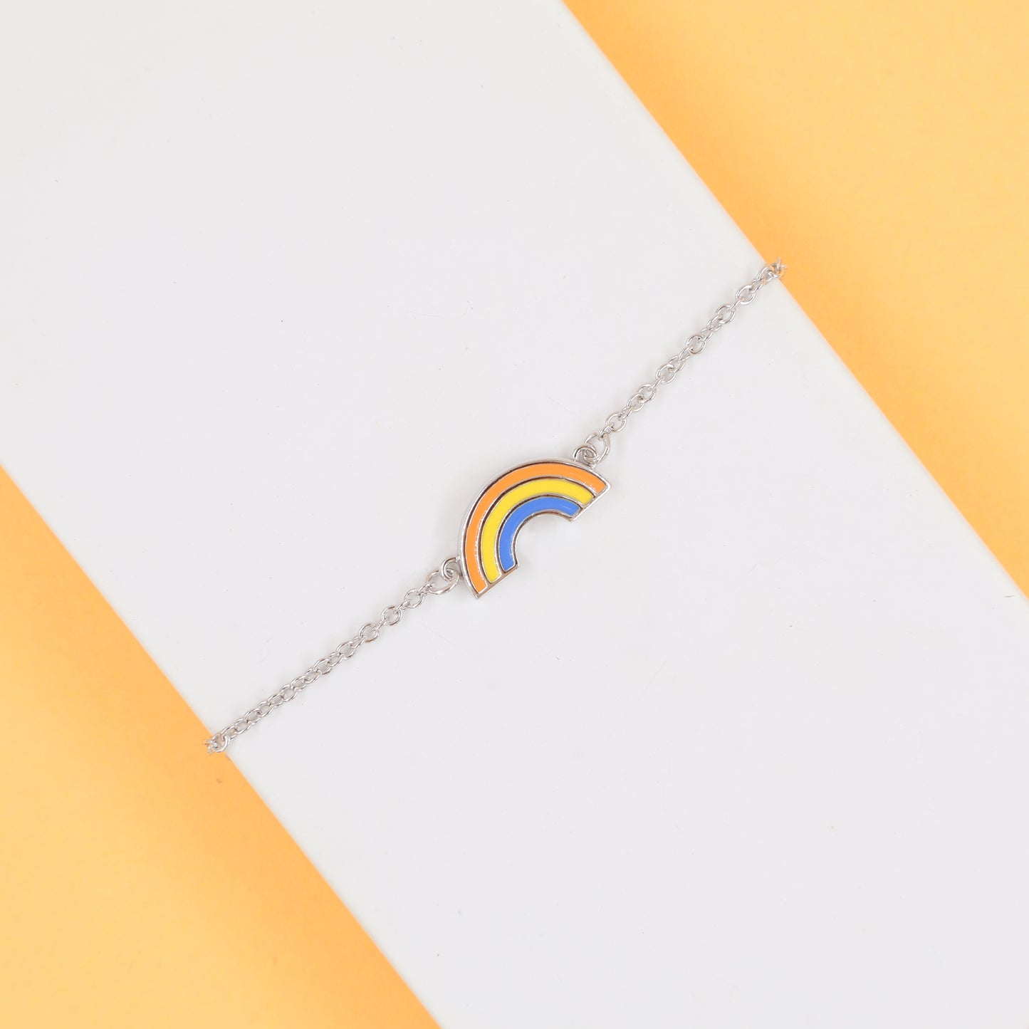Tiny Treasure Rainbow Bracelet | Bright