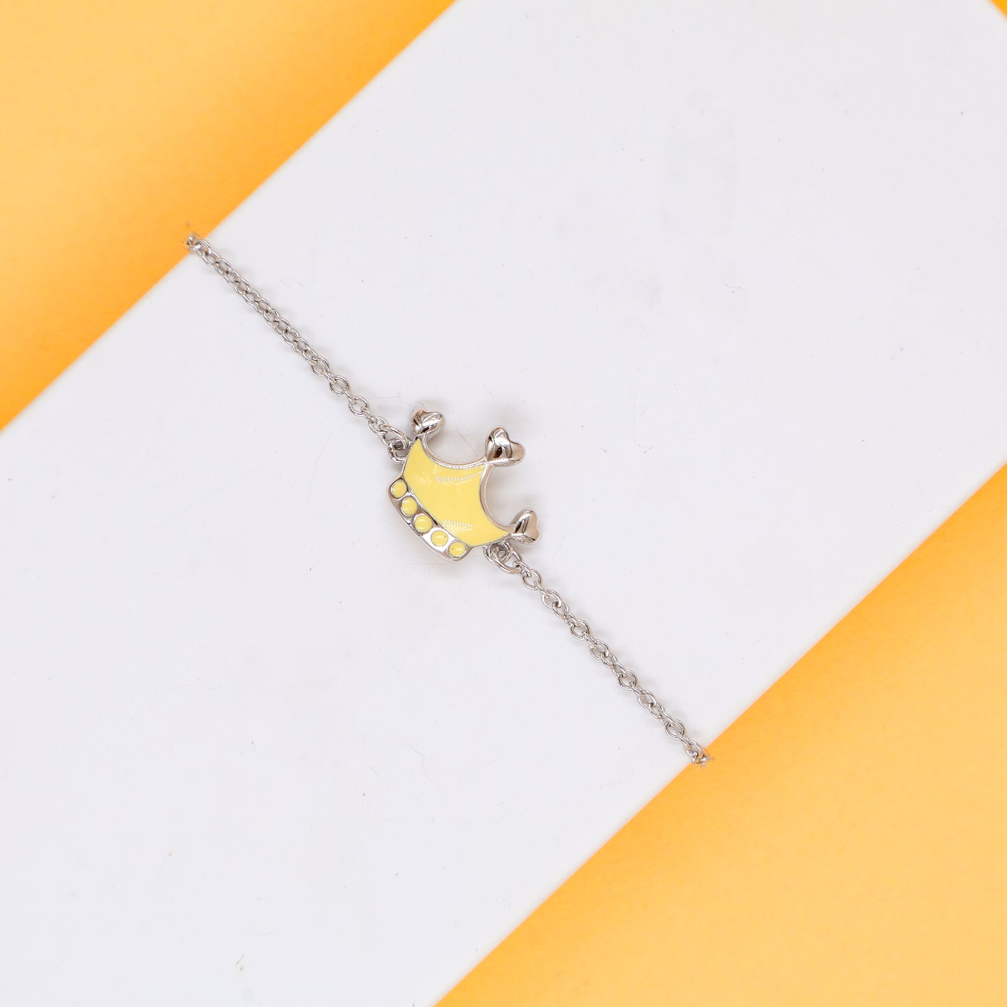 Fairy Queen Crown Bracelet | Yellow