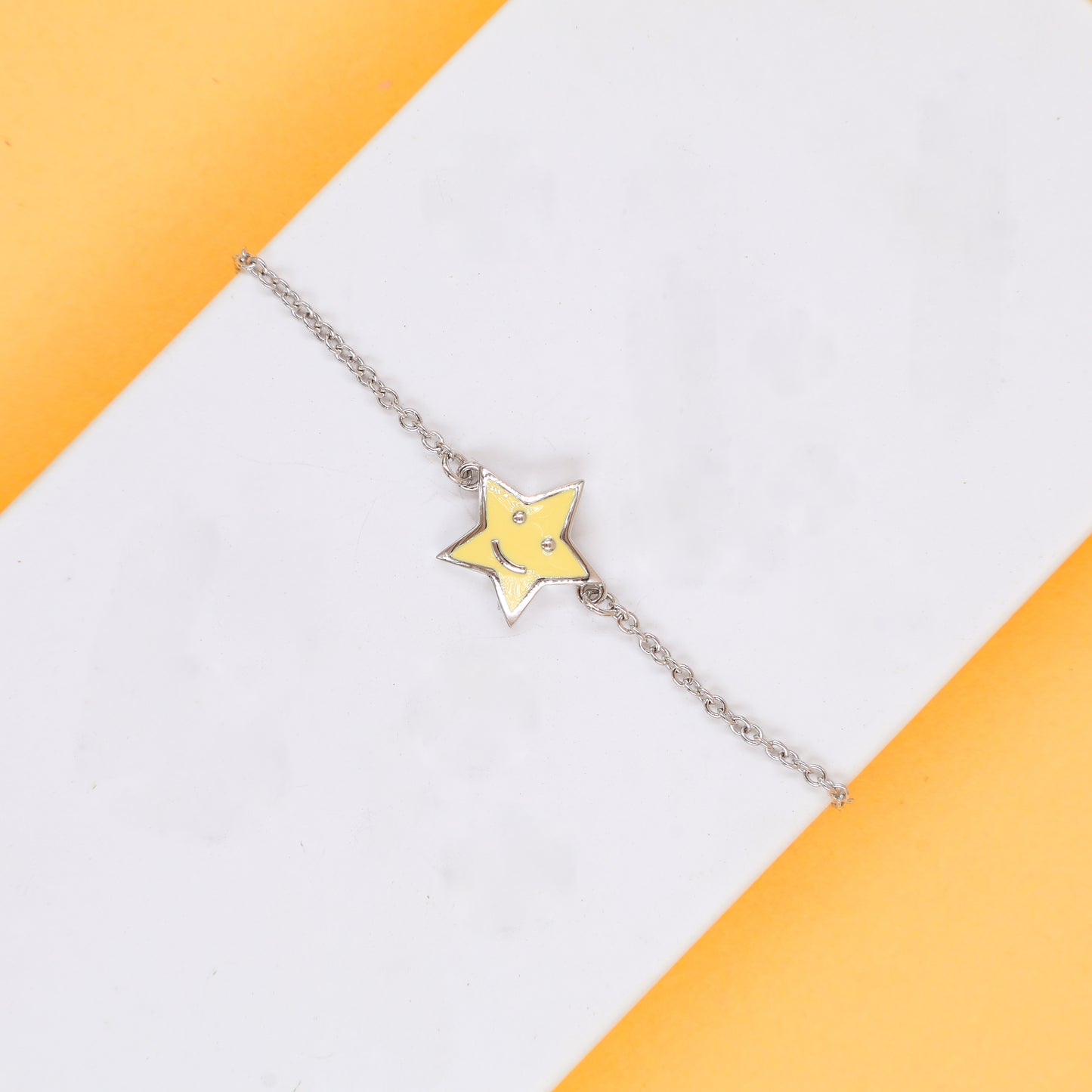 Smiling Star Bracelet | Yellow