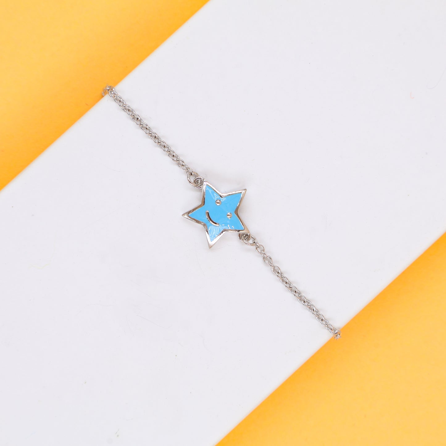 Smiling Star Bracelet | Blue