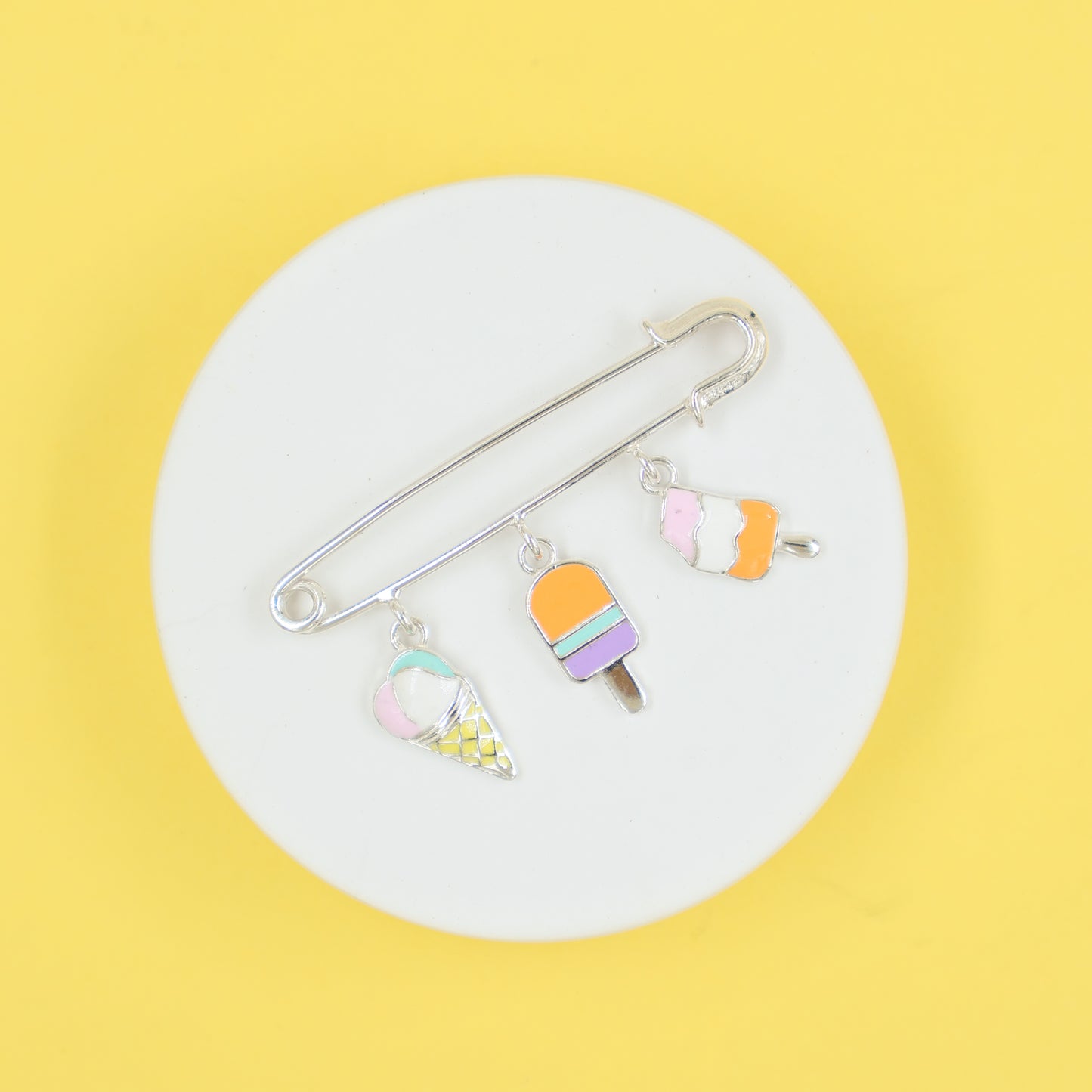 Ice Cream Dreams Safety Pin