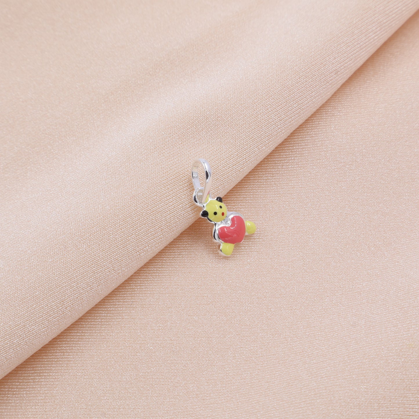 Yellow Teddy Bear Locket