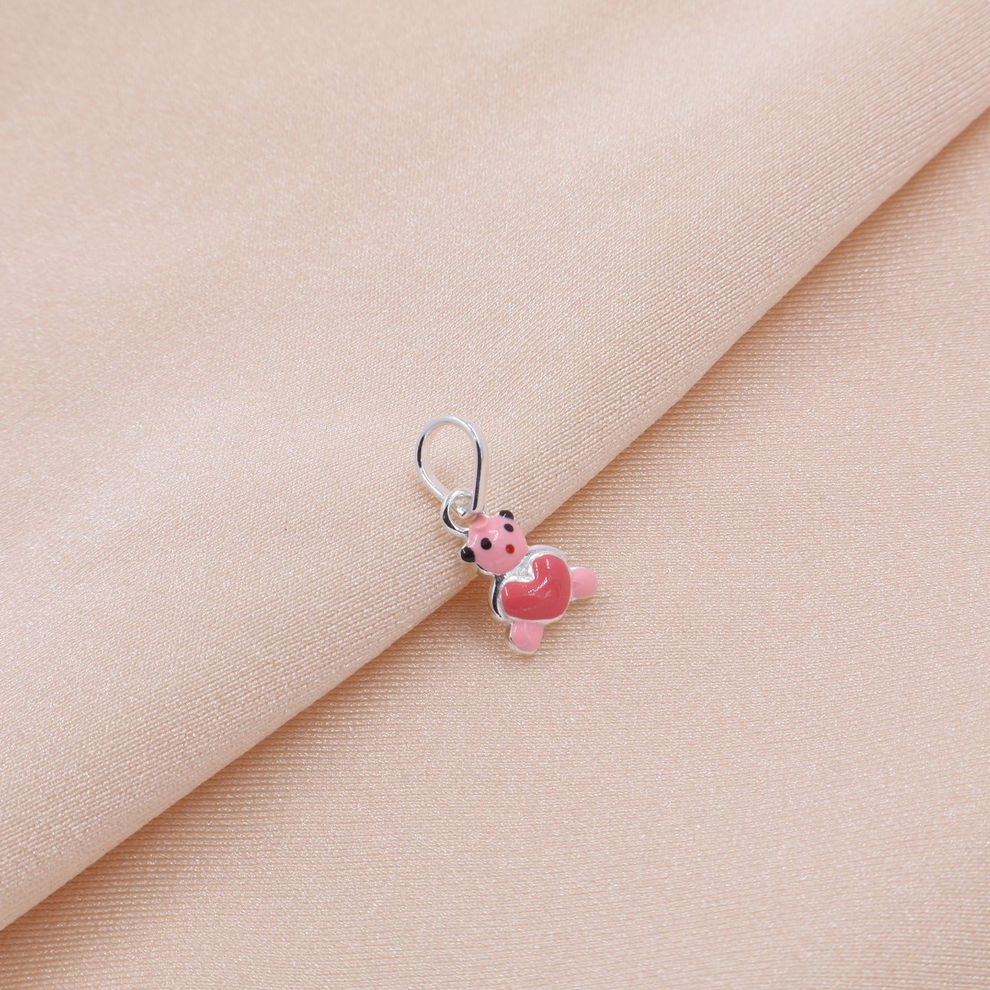 Pink Teddy Bear Locket