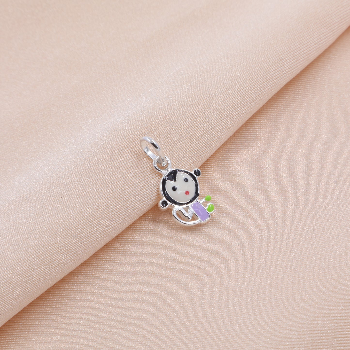 Monkey Locket | Purple