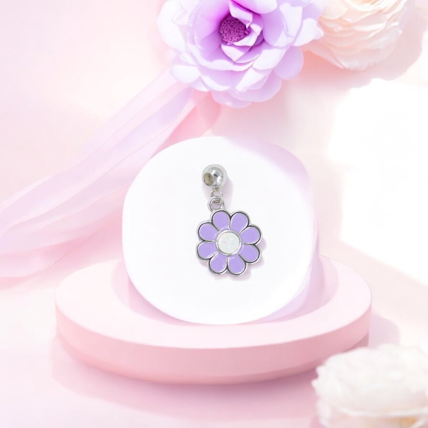 Lavender Bloom Charm