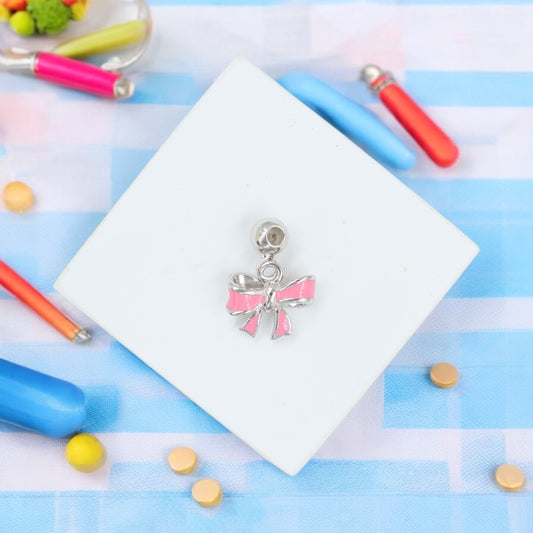 Bow Charm | Pink