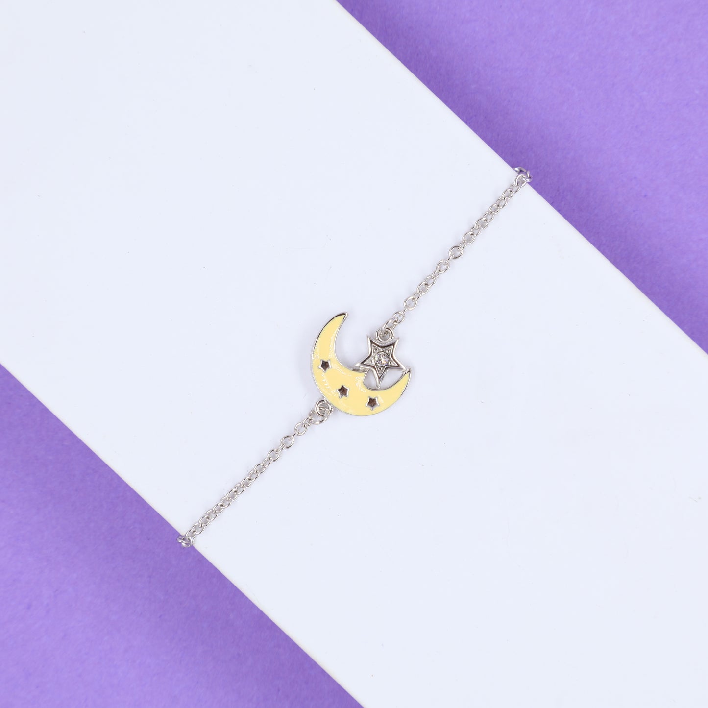 Twinkle Moon Bracelet | Yellow