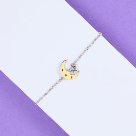 Twinkle Moon Bracelet | Yellow