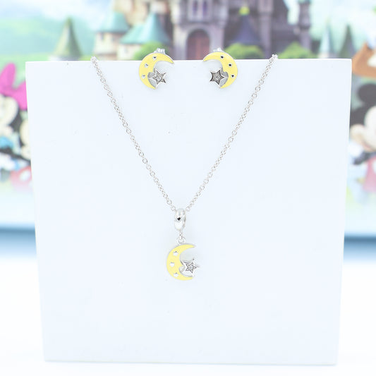 Twinkle Moon Charm Set | Yellow
