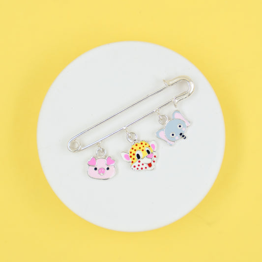 Tiny Zoo Safety Pin