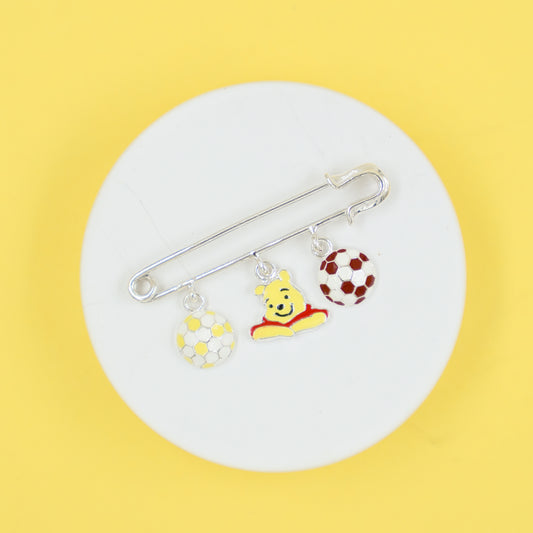 Happy Goal Safety Pin