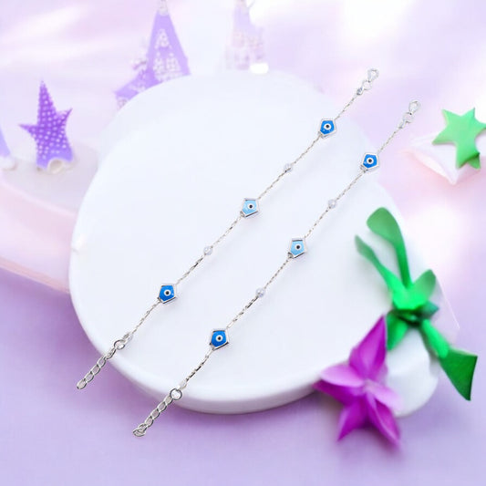 Lil' Evil Eye Payal | Blue